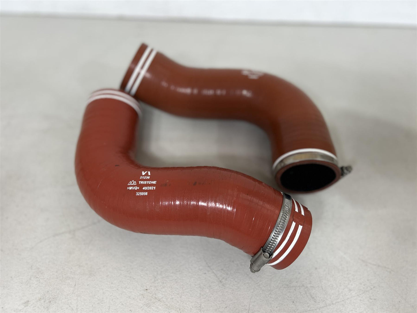 2022 Ferrari 488 Evo Challenge Right Left Lower Turbo Intercooler Hose OEM EVO