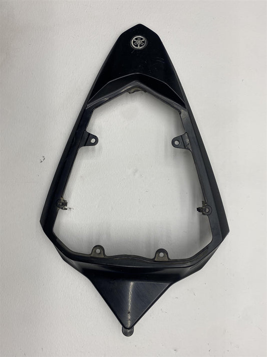 2009 Yamaha YZF-R6 Upper Tail Fairing Cowling OEM Cover Guard Black YZF R6