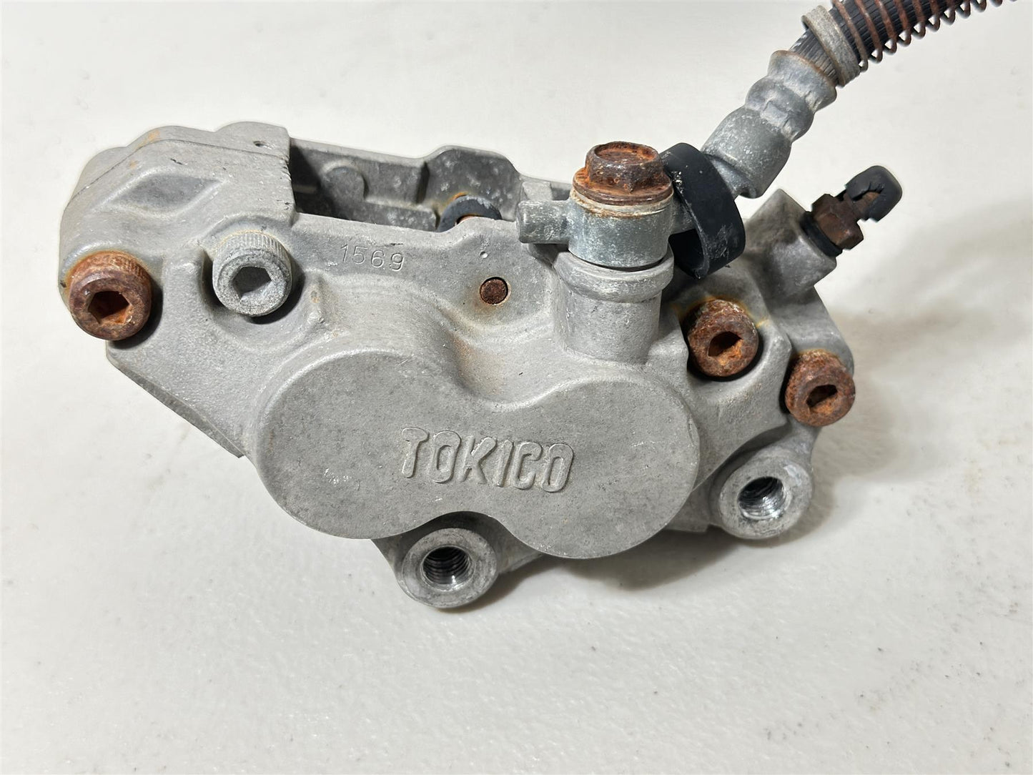 1996 Kawasaki ZX9R TOKICO Rear Brake Assembly Master Cylinder Calipers ZX 9R