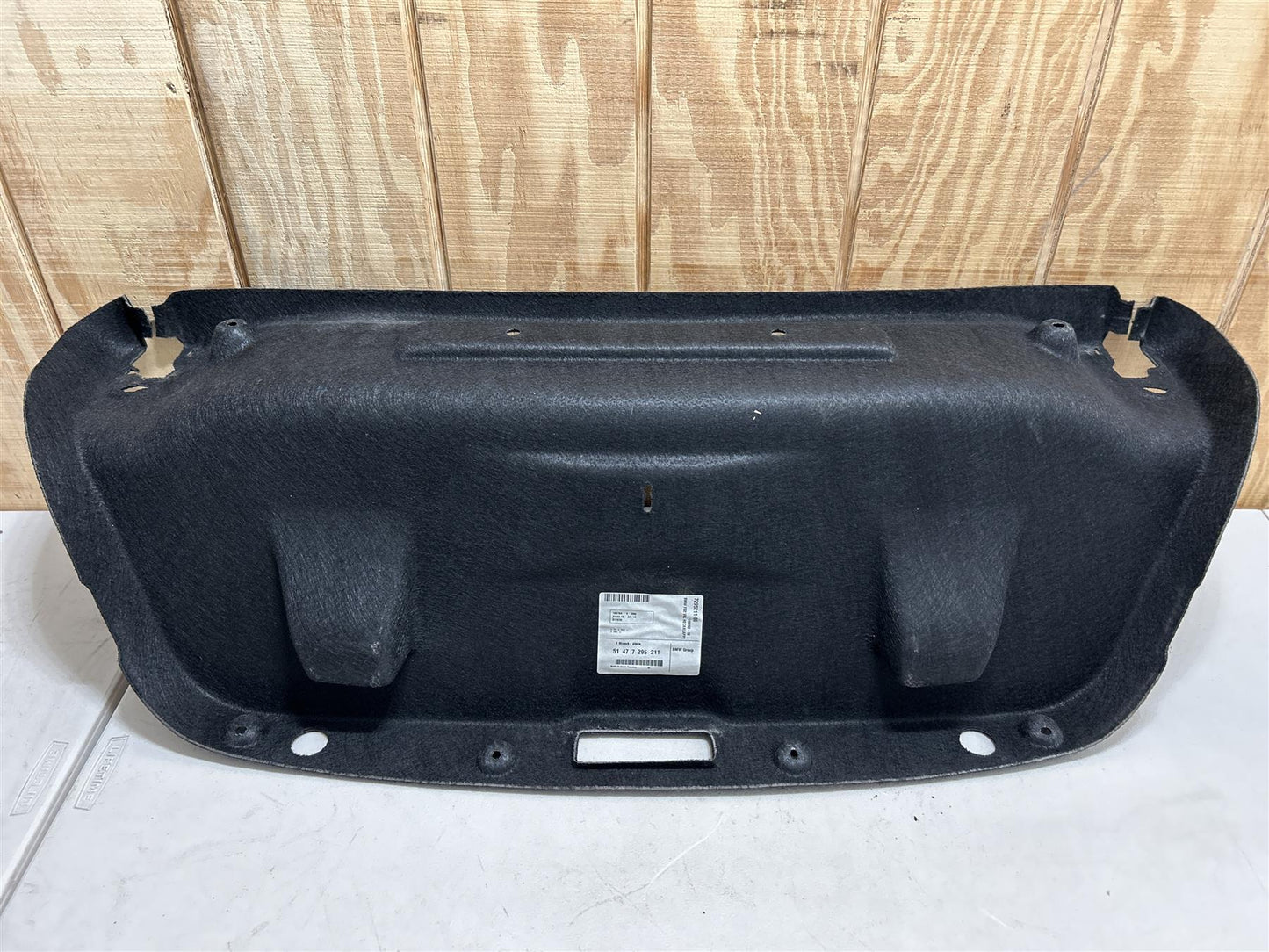 2016 BMW M4 Trunk Carpet Insert OEM 51747295211 2015-2020