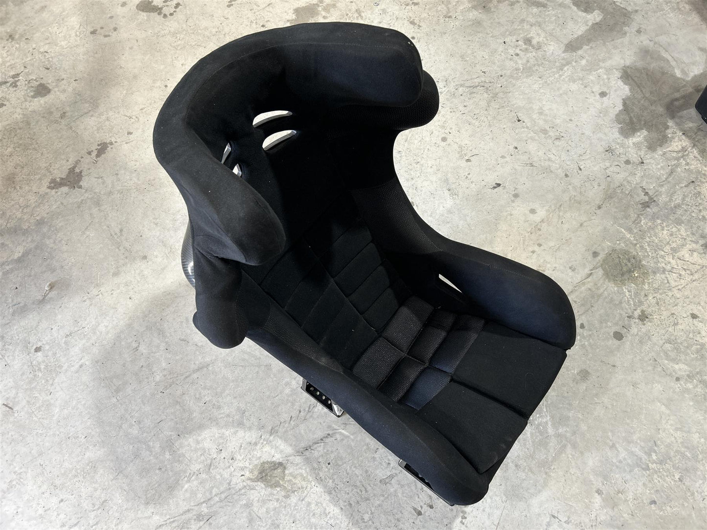 2022 Ferrari 488 Evo Challenge Driver Side Carbon Fiber Bucket Seat OEM Black