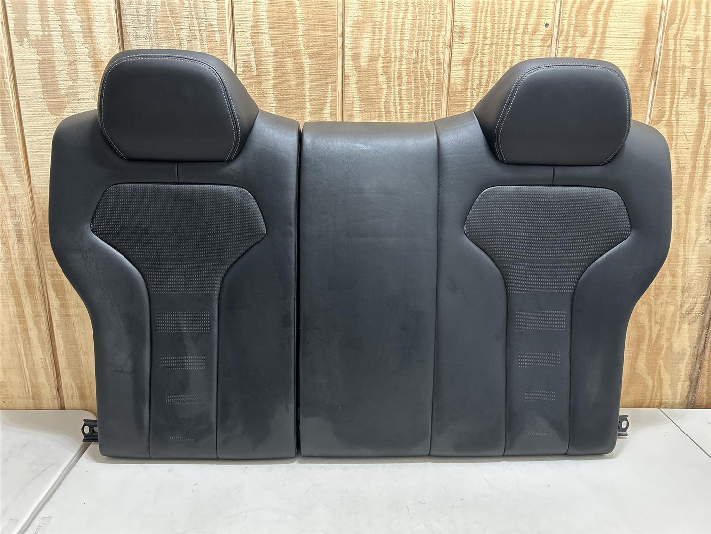 2016 BMW M4 Rear Seats Left Right Upper Inserts OEM 2015-2020