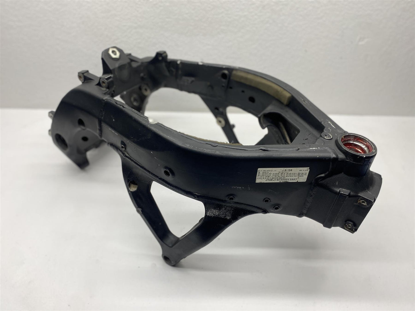 2009 Yamaha YZF-R6 Frame Main Chassis Hull OEM 13S-21110-00-00 Black YZF R6