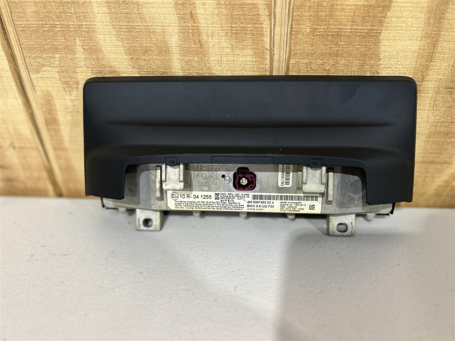 2016 BMW M4 Information Display OEM 2015-2020