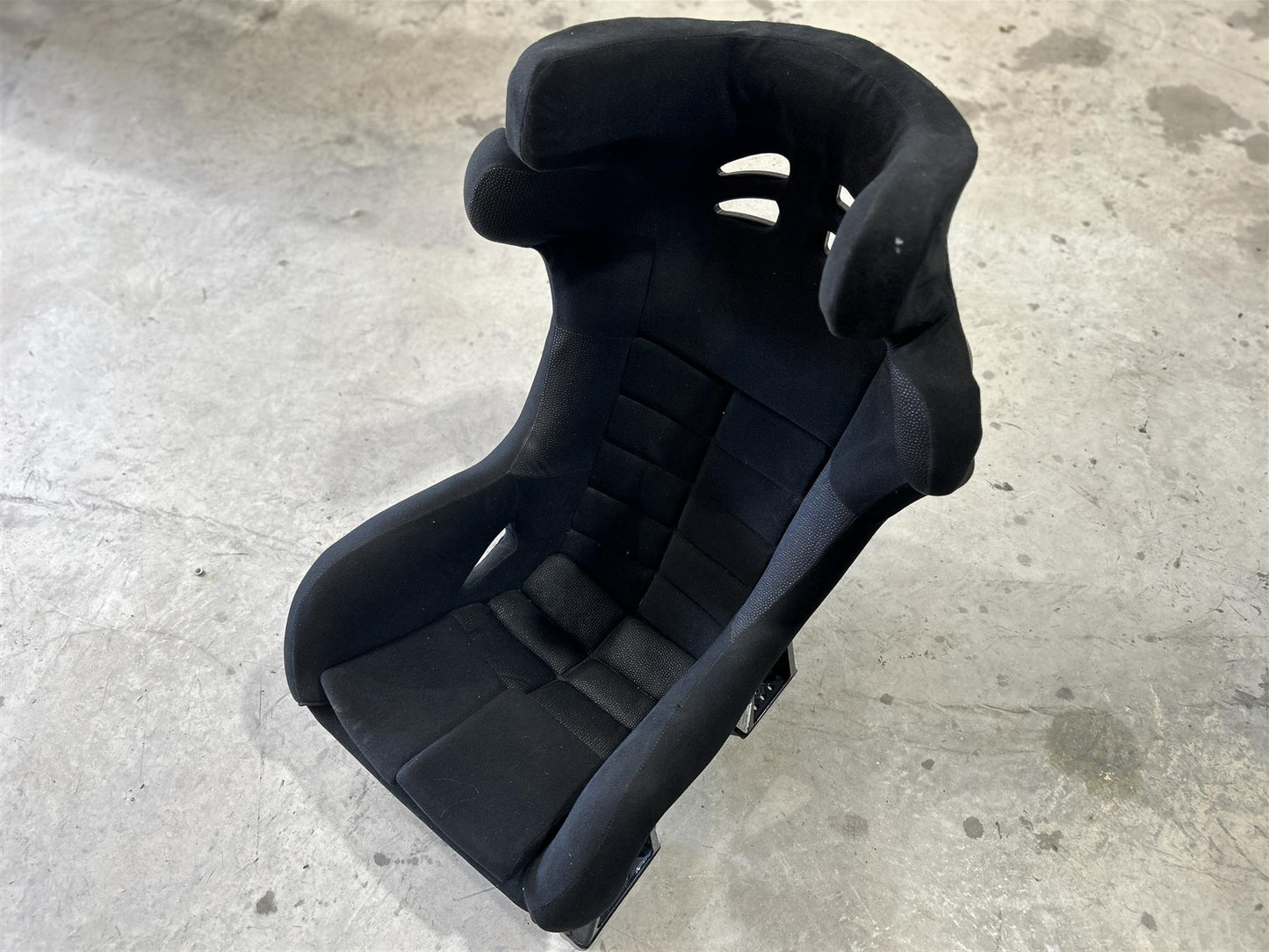 2022 Ferrari 488 Evo Challenge Driver Side Carbon Fiber Bucket Seat OEM Black