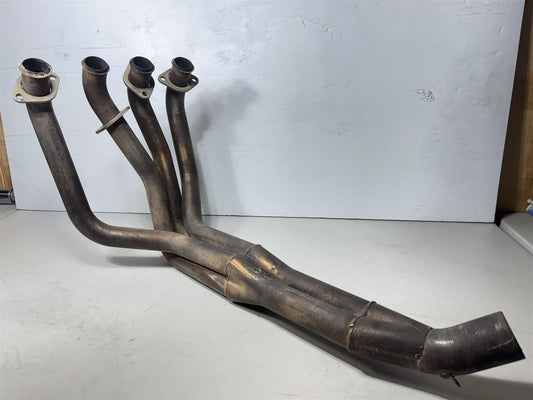 1999 Kawasaki ZX9R Exhaust Header head Pipes Manifold Muffler Slip On OEM ZX 9R