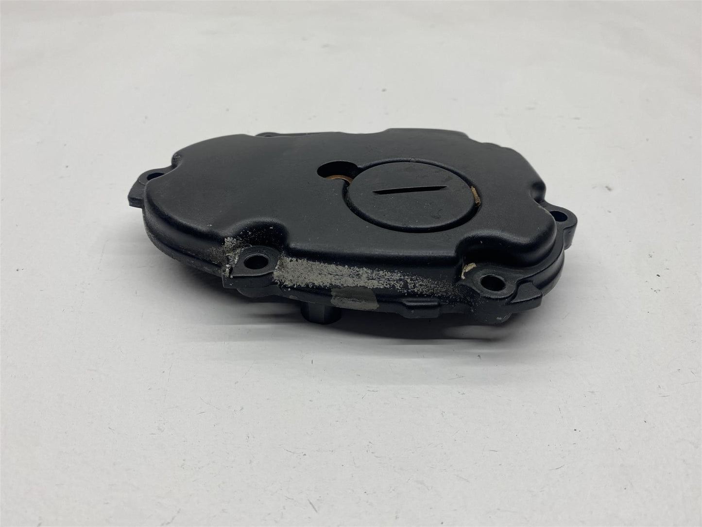 2009 Yamaha YZF-R6 Oil Pump Cover Engine Motor OEM Black Bolts Assembly YZF R6