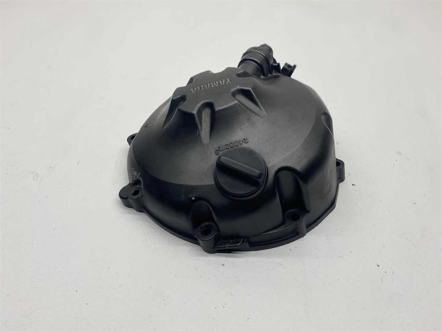 2009 Yamaha YZF-R6 Right Side Clutch Cover Engine Motor Black OEM YZF R6