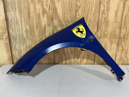 2022 Ferrari 488 Evo Challenge Front Left Fender Wing OEM Blue Plastic EVO